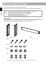 Предварительный просмотр 2 страницы Kawai HM-5 Assembly Instructions Manual