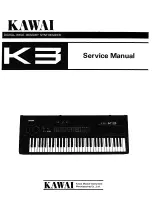 Kawai K3 Service Manual preview