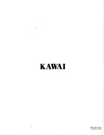 Preview for 76 page of Kawai KC20 User Manual