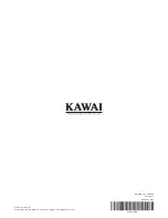 Предварительный просмотр 56 страницы Kawai KDP90 Owner'S Manual