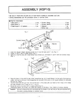 Предварительный просмотр 6 страницы Kawai KSP 10 Owner'S Manual