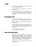 Preview for 20 page of Kawai L1 -LDS Owner'S Manual