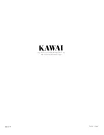 Preview for 42 page of Kawai M8000 Owner'S Manual