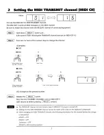 Предварительный просмотр 9 страницы Kawai Midi Keyboard MDK 61 II Owner'S Manual