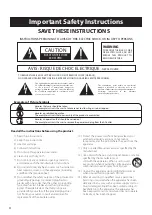 Предварительный просмотр 4 страницы Kawai MP11SE Owner'S Manual