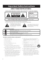 Предварительный просмотр 4 страницы Kawai MP7SE Owner'S Manual