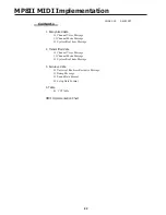 Предварительный просмотр 62 страницы Kawai Professional Stage Piano MP8II Owner'S Manual
