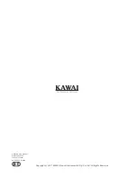Предварительный просмотр 76 страницы Kawai Professional Stage Piano MP8II Owner'S Manual