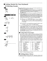 Preview for 4 page of Kawai X20 Owner'S Manual