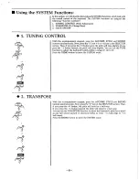 Preview for 8 page of Kawai X20 Owner'S Manual