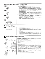 Preview for 9 page of Kawai X30 Owner'S Manual