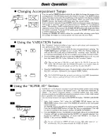 Preview for 9 page of Kawai X50-D Owner'S Manual