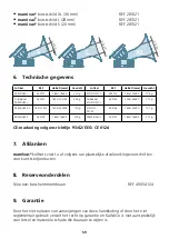 Предварительный просмотр 59 страницы KaWeCo Mamivac Double set ECONOMY L Operating Instructions Manual