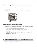 Предварительный просмотр 3 страницы Kawomator KW200 Maintenance Manual