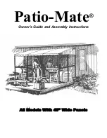 Kay Home Products Patio-Mate Owner'S Manual preview