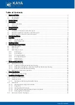 Preview for 2 page of Kaya Instruments Chameleon II Hardware Reference And Installation Manual