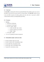 Preview for 6 page of Kaya Instruments GPIO Data Book