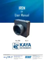 Preview for 1 page of Kaya Instruments IRON SDI 265 User Manual