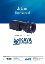 Preview for 1 page of Kaya Instruments JetCam User Manual