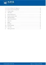 Preview for 3 page of Kaya Instruments KY-CL2F-D/H User Manual