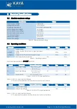 Preview for 23 page of Kaya Instruments KY-CL2F-D/H User Manual