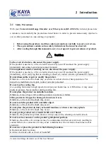 Preview for 6 page of Kaya Instruments KY-CL2F-D User Manual