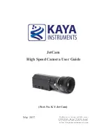 Предварительный просмотр 1 страницы Kaya Instruments KY-JetCam User Manual