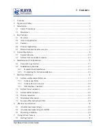 Preview for 2 page of Kaya Instruments KY-JetCam User Manual