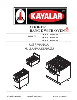 Kayalar KGO-4060 User Manual preview