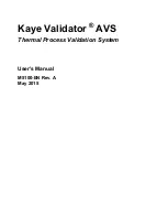 Предварительный просмотр 2 страницы Kaye Validator AVS User Manual