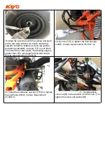 Предварительный просмотр 7 страницы KAYO MOTO A180 Assembly Manual