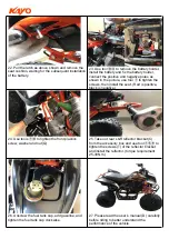 Предварительный просмотр 8 страницы KAYO MOTO A180 Assembly Manual