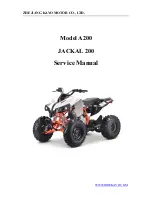 KAYO MOTOR JACKAL 200 Service Manual preview