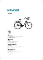 Предварительный просмотр 1 страницы Kayoba 005018 Operating Instructions Manual