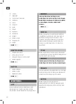 Preview for 22 page of Kayoba 005018 Operating Instructions Manual