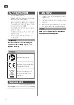 Preview for 6 page of Kayoba 007024 Operating Instructions Manual