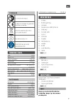 Предварительный просмотр 21 страницы Kayoba 008015 Operating Instructions Manual