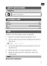 Предварительный просмотр 7 страницы Kayoba 012429 Operating Instructions Manual