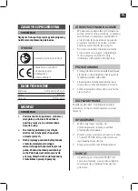 Preview for 7 page of Kayoba 014180 Operating Instructions Manual