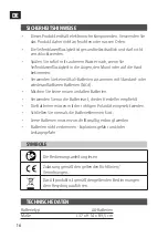 Preview for 16 page of Kayoba 019438 Operating Instructions Manual