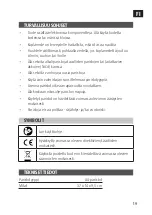 Preview for 19 page of Kayoba 019438 Operating Instructions Manual