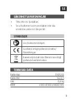 Preview for 3 page of Kayoba 019536 Operating Instructions Manual