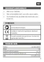 Предварительный просмотр 7 страницы Kayoba 021773 Operating Instructions Manual