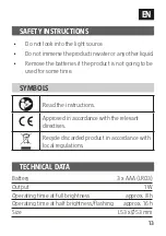 Предварительный просмотр 13 страницы Kayoba 021773 Operating Instructions Manual