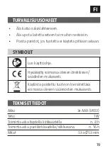 Предварительный просмотр 19 страницы Kayoba 021773 Operating Instructions Manual