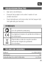 Предварительный просмотр 25 страницы Kayoba 021773 Operating Instructions Manual