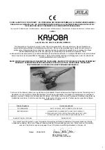 Preview for 3 page of Kayoba 022864 Original Instructions Manual