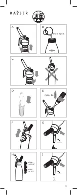 Предварительный просмотр 3 страницы KAYSER WHIPcreamer INOX Operating Instructions Manual