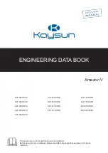 Kaysun Amazon V Engineering Data Book предпросмотр