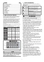 Предварительный просмотр 4 страницы Kaysun COMPAK KHP-15/190 ACS2 Owners & Installation Manual